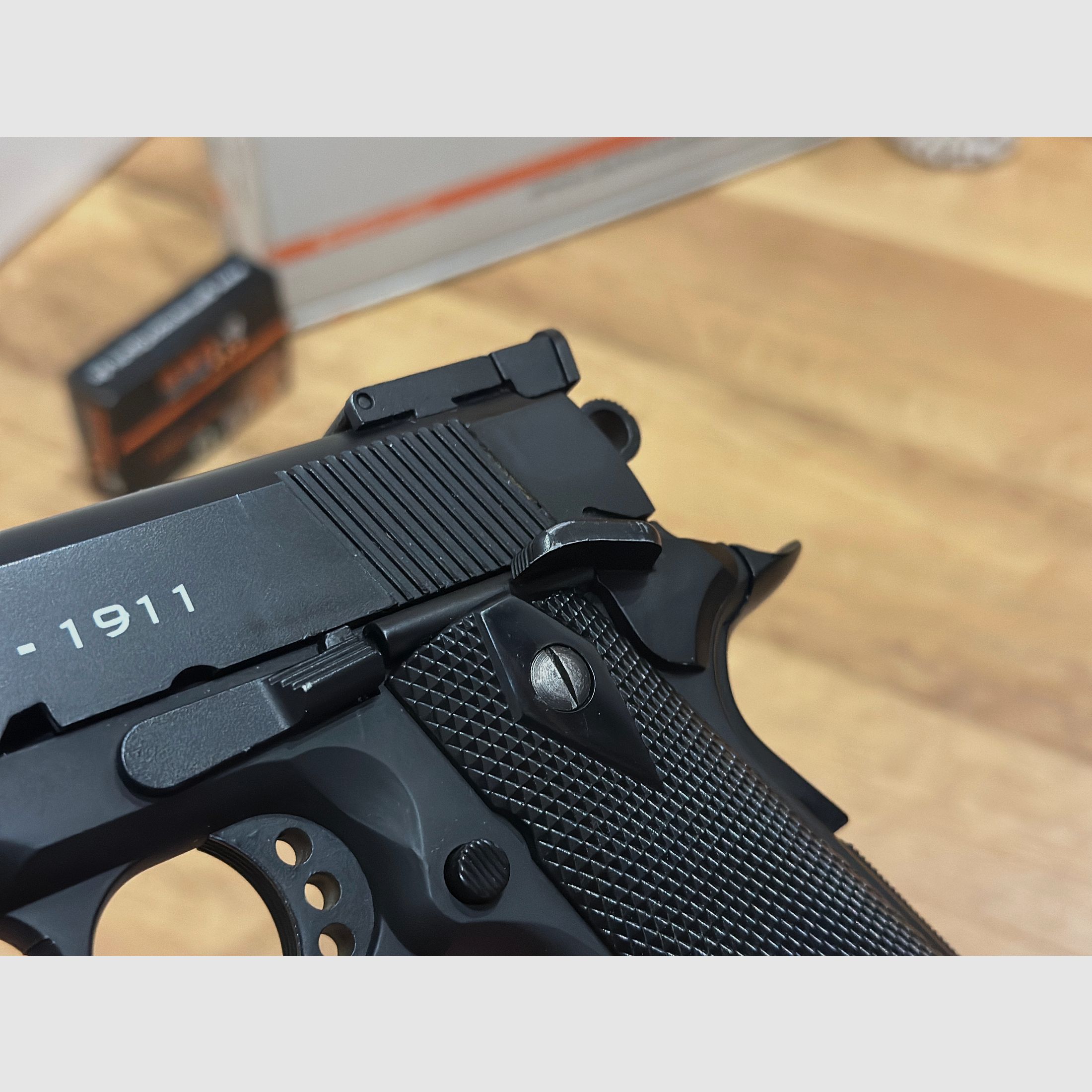 Softair pistol Airsoft GSG Colt 1911 Sportline incl BB's