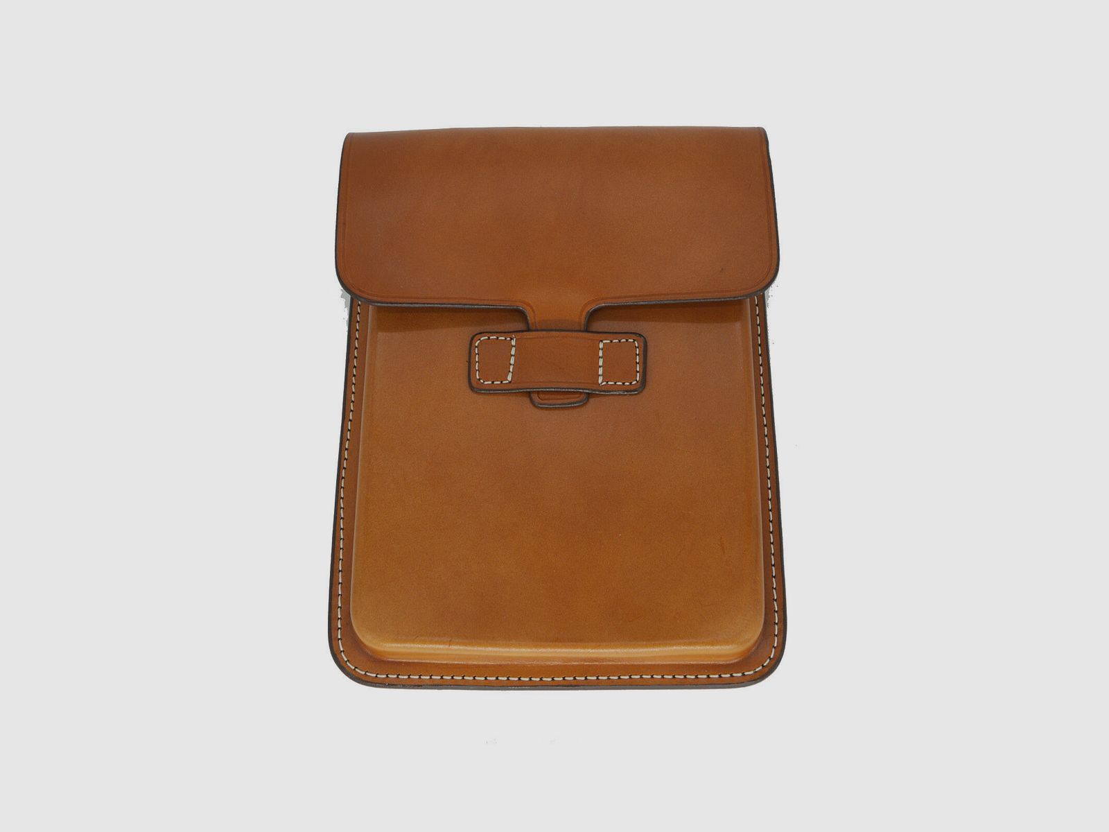 Triple K Tablettasche T-Flap Design braun