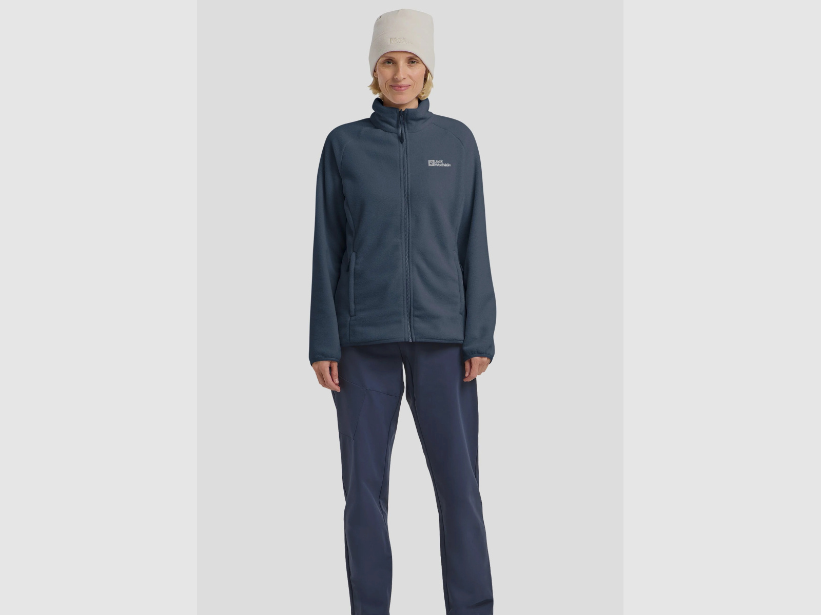 JACK WOLFSKIN Moonrise Fz W Fleecejacke Damen Midnight Sky