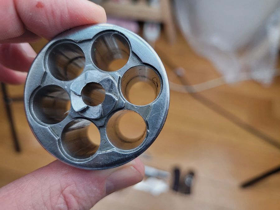 Sehr schöner Dienstrevolver Mod 1873 11mm73 – vollständig monomatrikulier – noch strohgelb – Top Zustand!, Bild 15 von 36