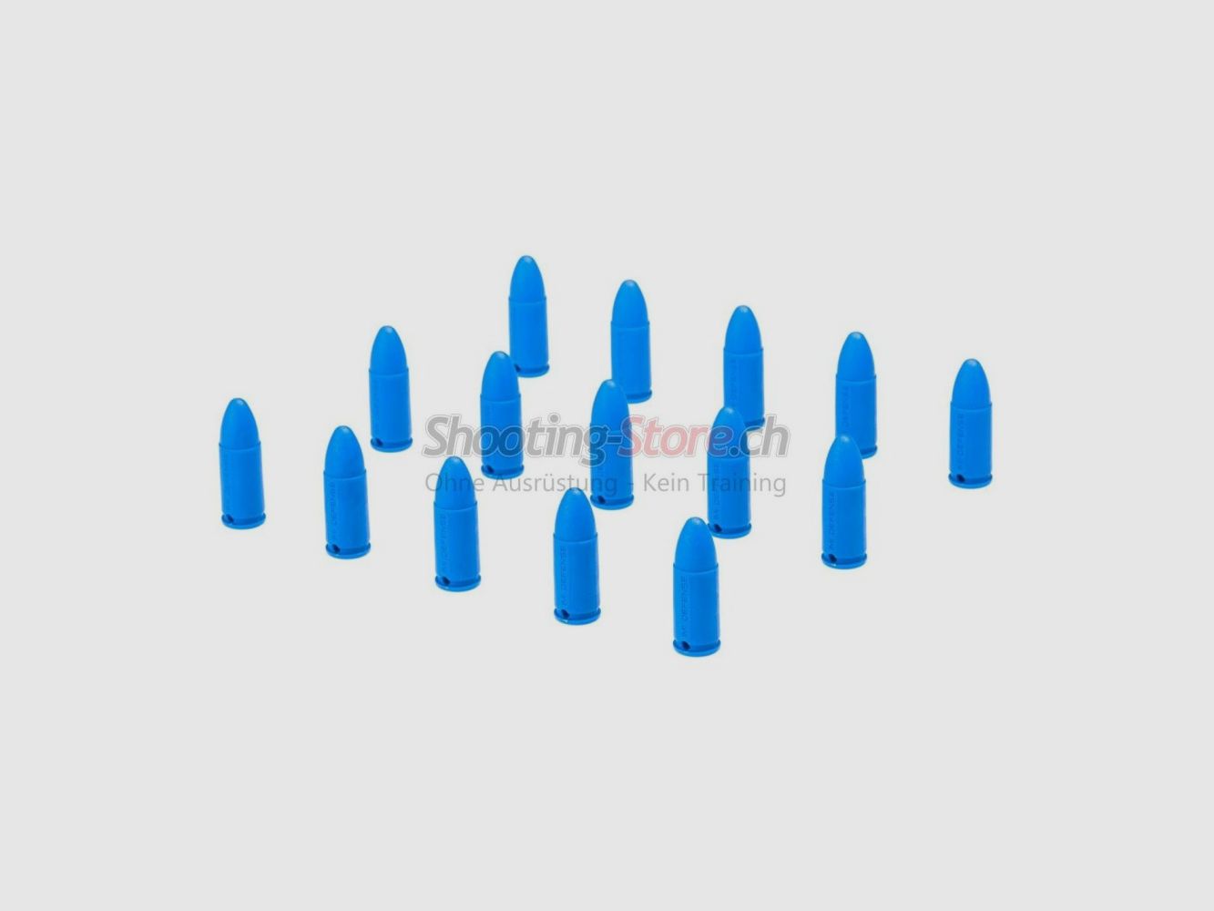 IMI Defense Dummy Bullets 9x19mm 15pcs Blue