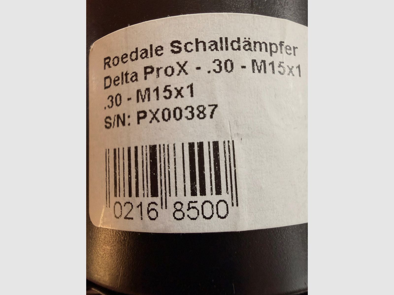 Tikka T3x Lite .308 with scope and silencer