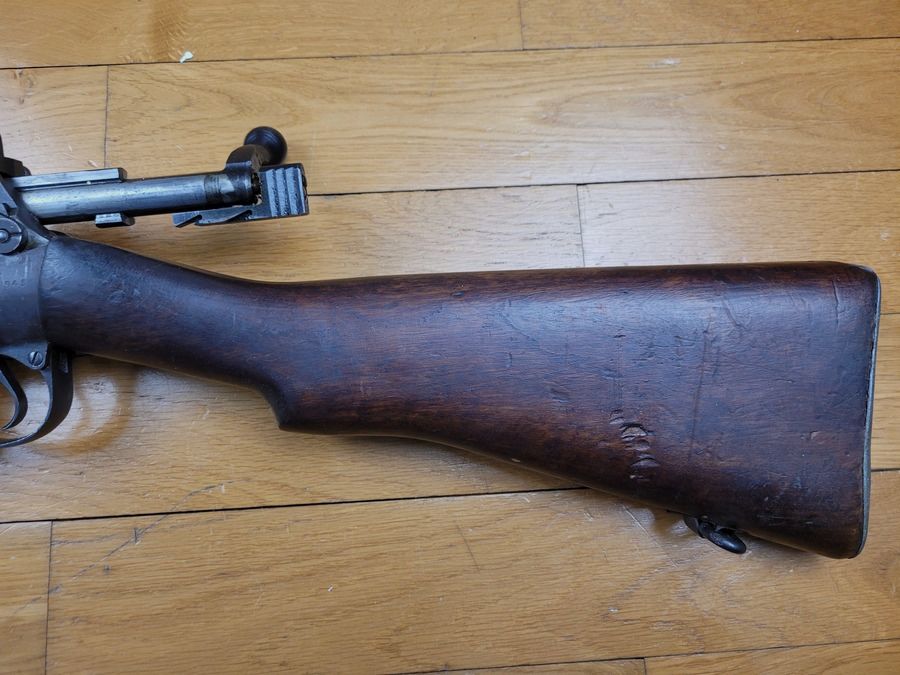 Goede Geweer Lee-Enfield N°4 MKI – 303 British – 10 schoten – Fazakerley – Monomatrikulaire wapen met sluitmagazijn – 1943 – TBE, afbeelding 8 van 20
