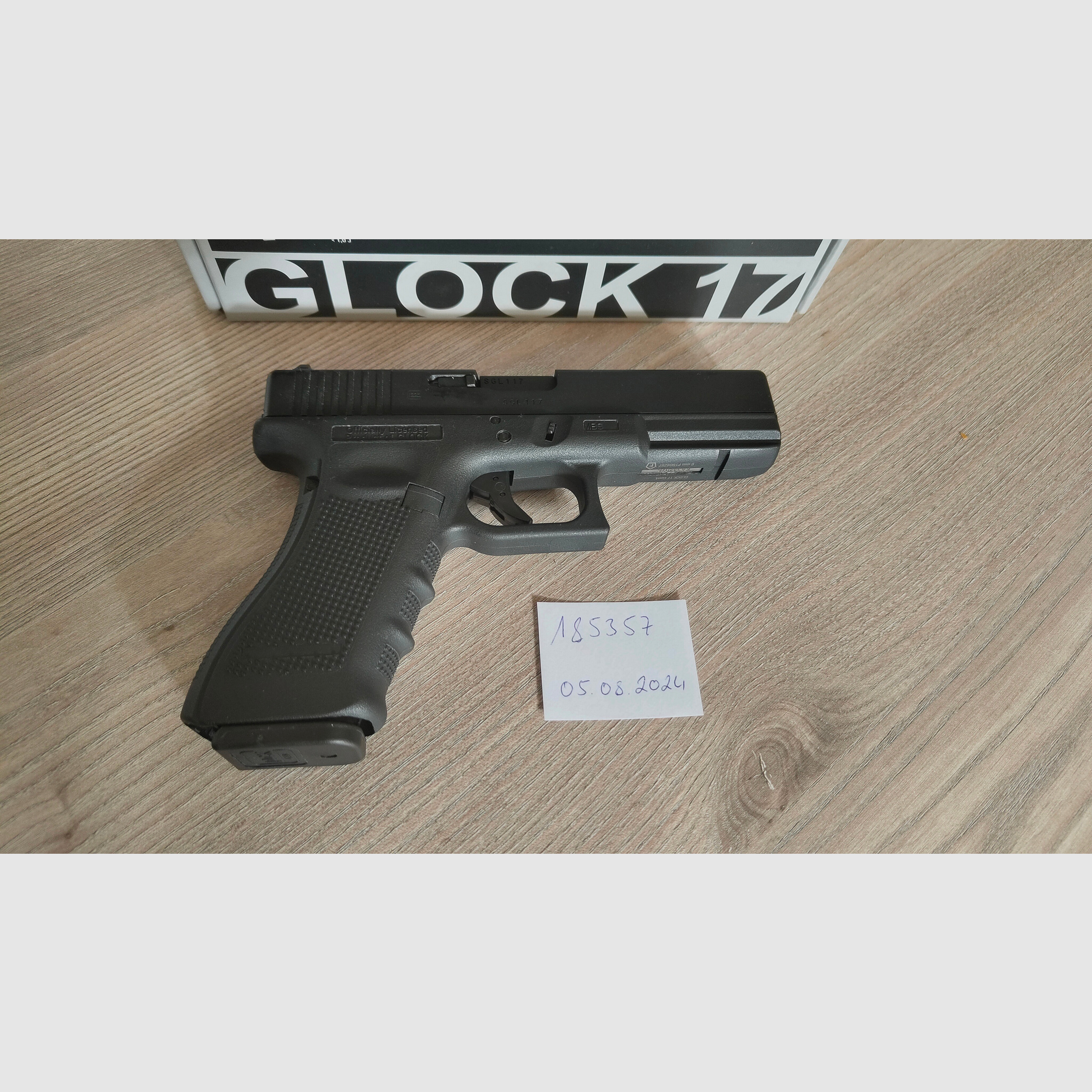 VFC Glock 17 Gen 4 GBB schwarz incl. 2. Magazin