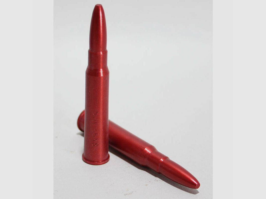 Waffenzubehör Pufferpatrone Alu 2 Stück Pufferpatronen 8x57 IRS