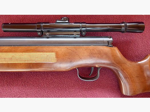 Hämmerli air rifle + scope – TOP condition - see pictures