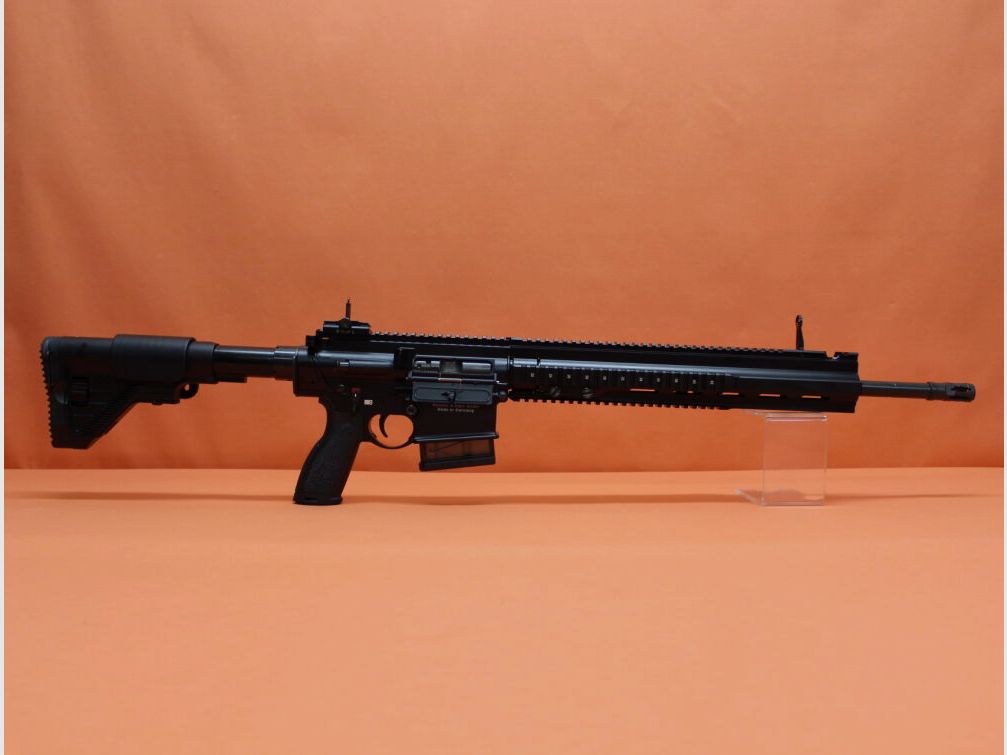 Heckler&Koch Ha. Rifle .308Win Heckler&Koch/H&K MR308 A3 28 20" cañón Negro, sistema de pistón de gas HK417/G28