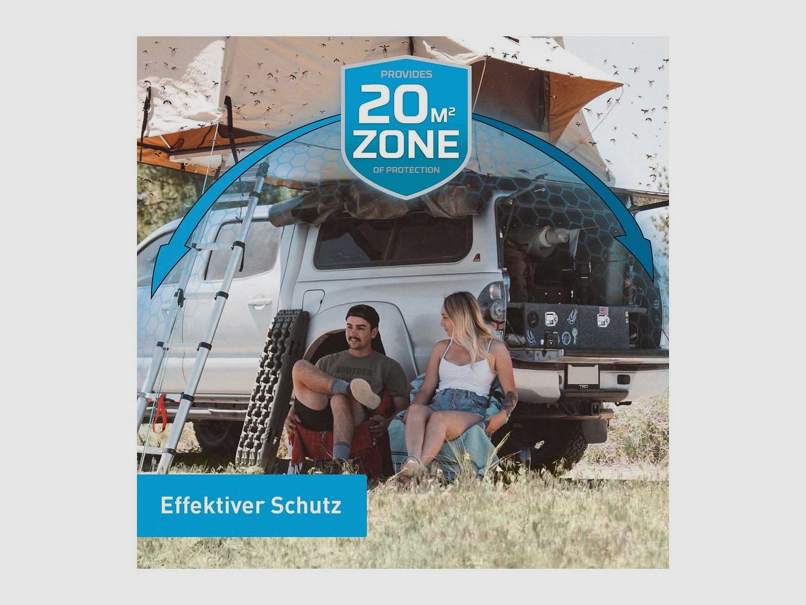 THERMACELL 920103 Ochrona przed komarami Urządzenie ręczne MR-300 białe