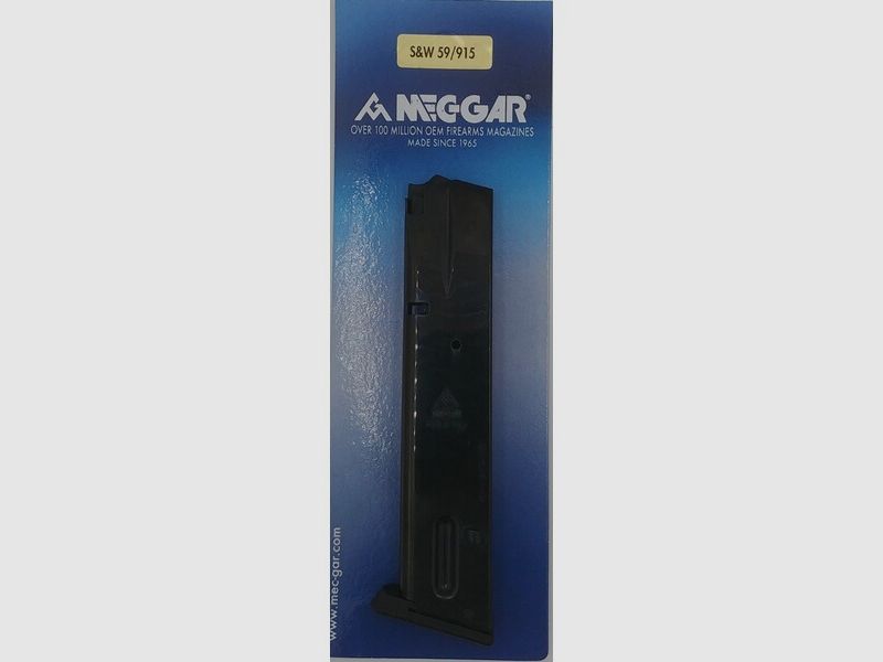 Mec - Gar Magazin für S&W 5900 Serie 915/910/965 Kal. 9mm 20 Schuss