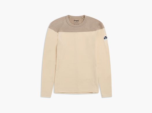 Bergans Inner:Dual Merino L/S Thermoshirt Femme Crème/Beige L