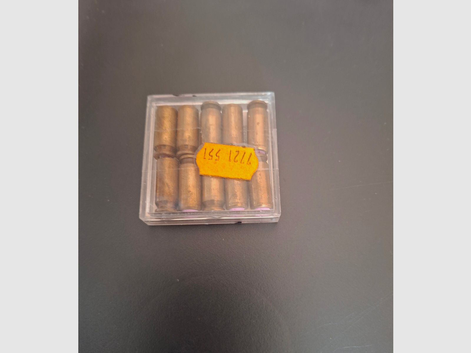 10 Wadie Gaspatronen 8mm k /  Rarität von 1982