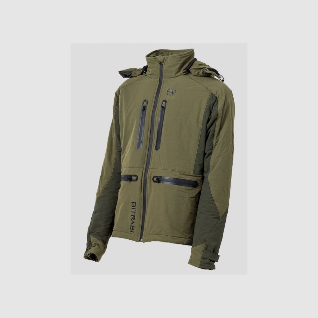 Grüne gepolsterte Bitrabi-Jacke Modell BEAR, Bild 3 von 6