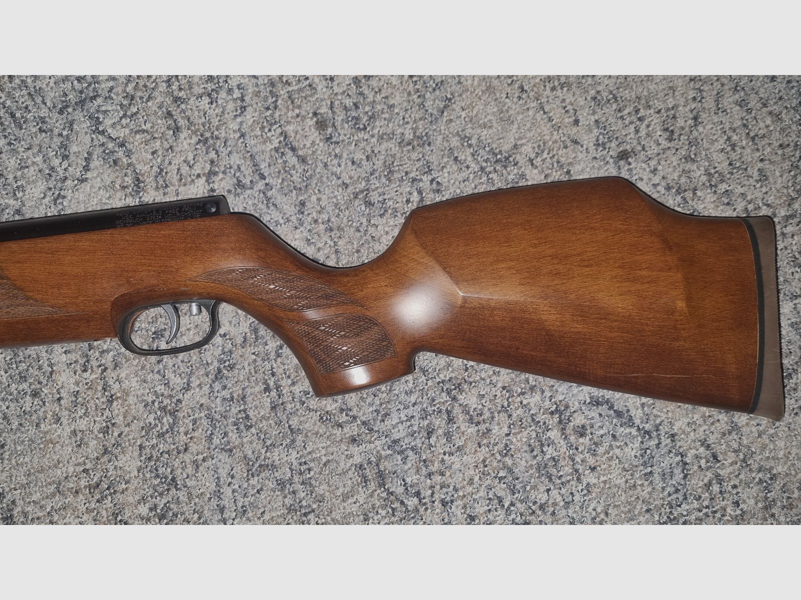 Air rifle Weihrauch HW 97 K, caliber 4.5 mm with tuning kit