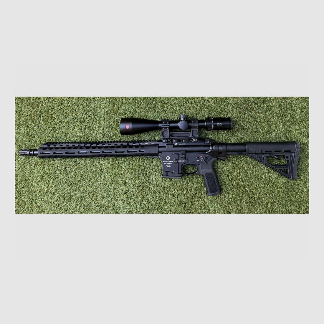 Schmeisser AR15 Paket mit Leica Amplus 2,5-15x50 .223Rem