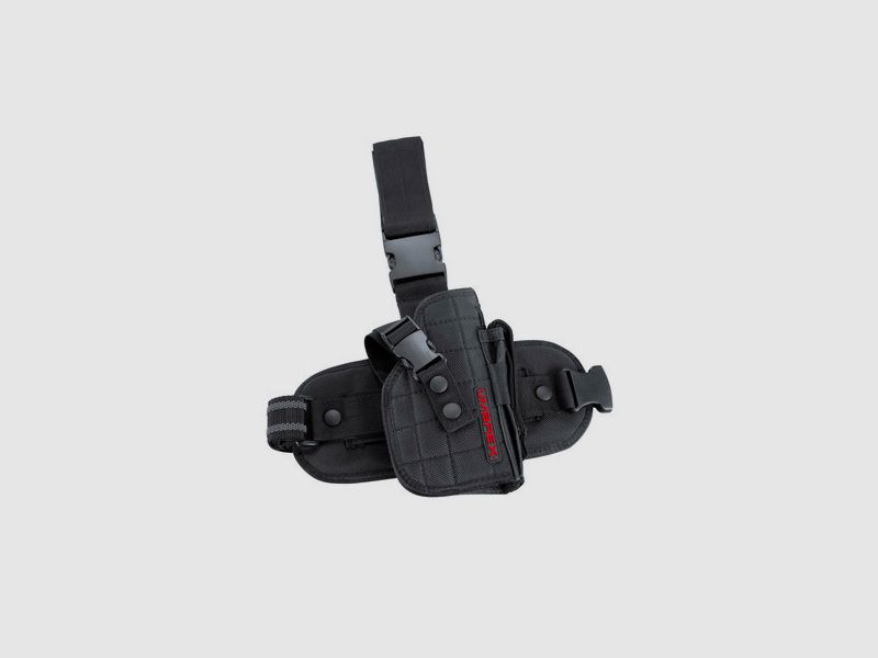 OBERSCHENKELHOLSTER / BEINHOLSTER - SCHWARZ - RECHTS