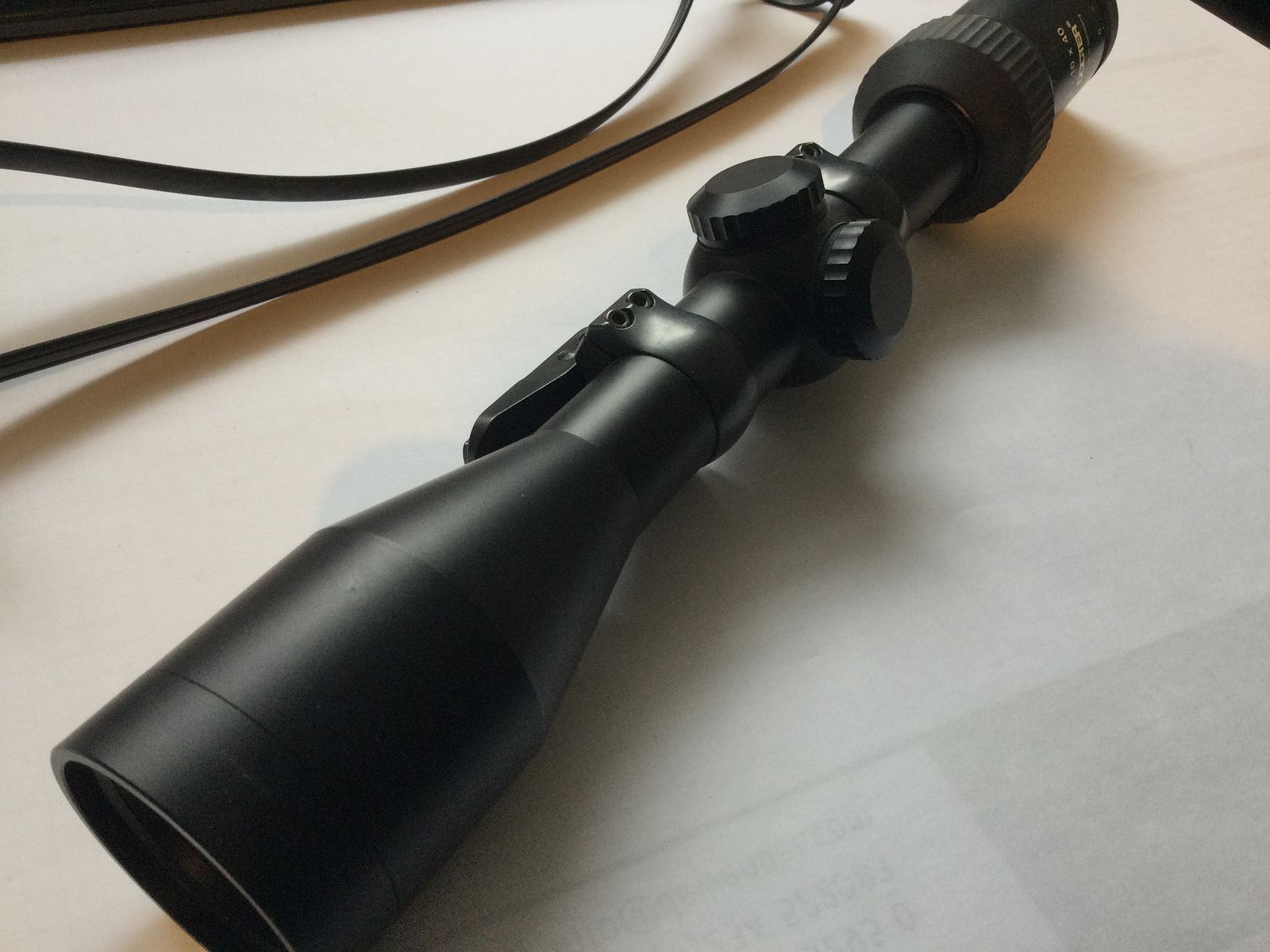 Zielfernrohr, Docter, Gebraucht aus Nachlass. 3-10x40