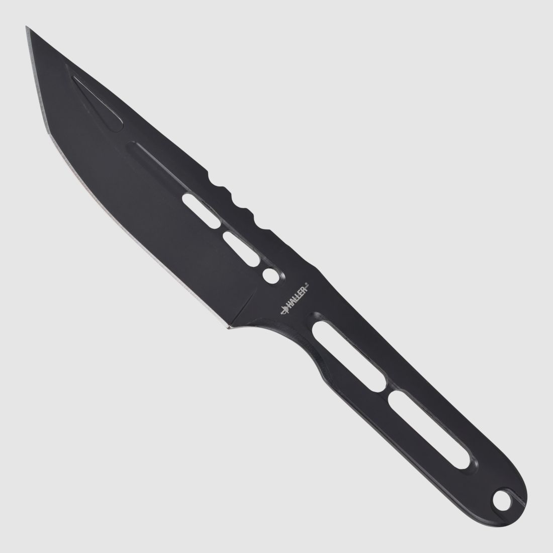 Throwing knife with nylon case