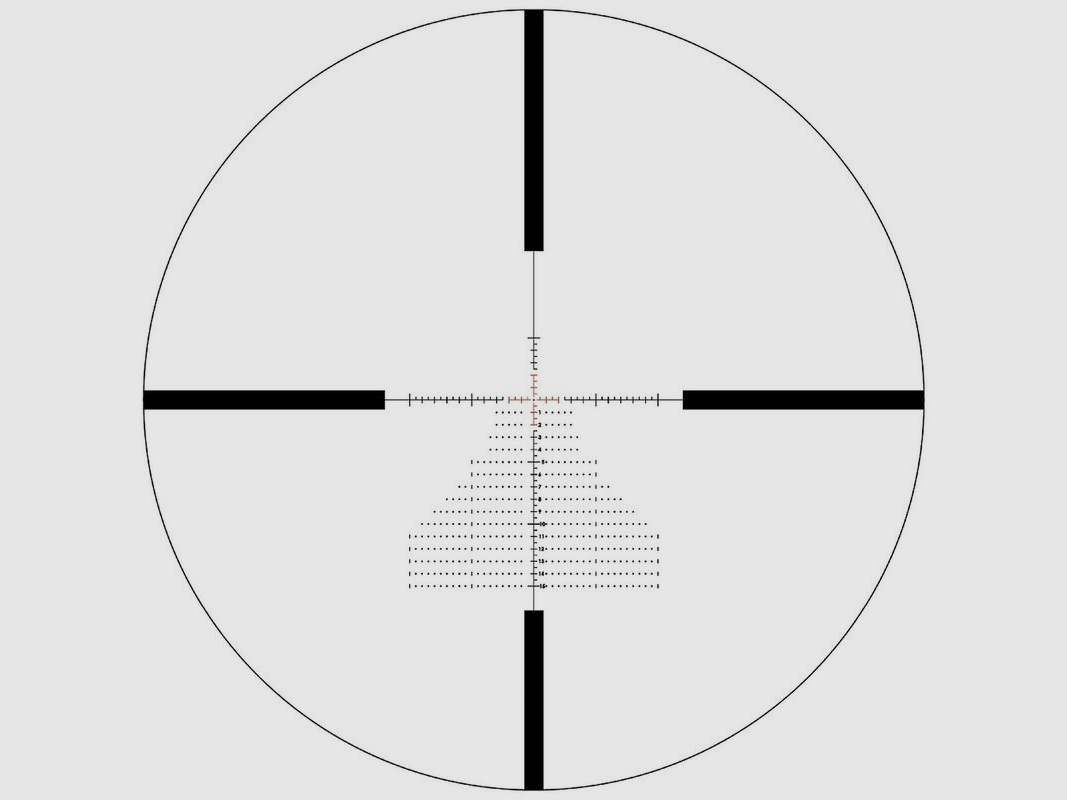 Bushnell Match Pro Zielfernrohr 6-24x50 Deploy MIL Etched Glass FFP Absehen 1. BE