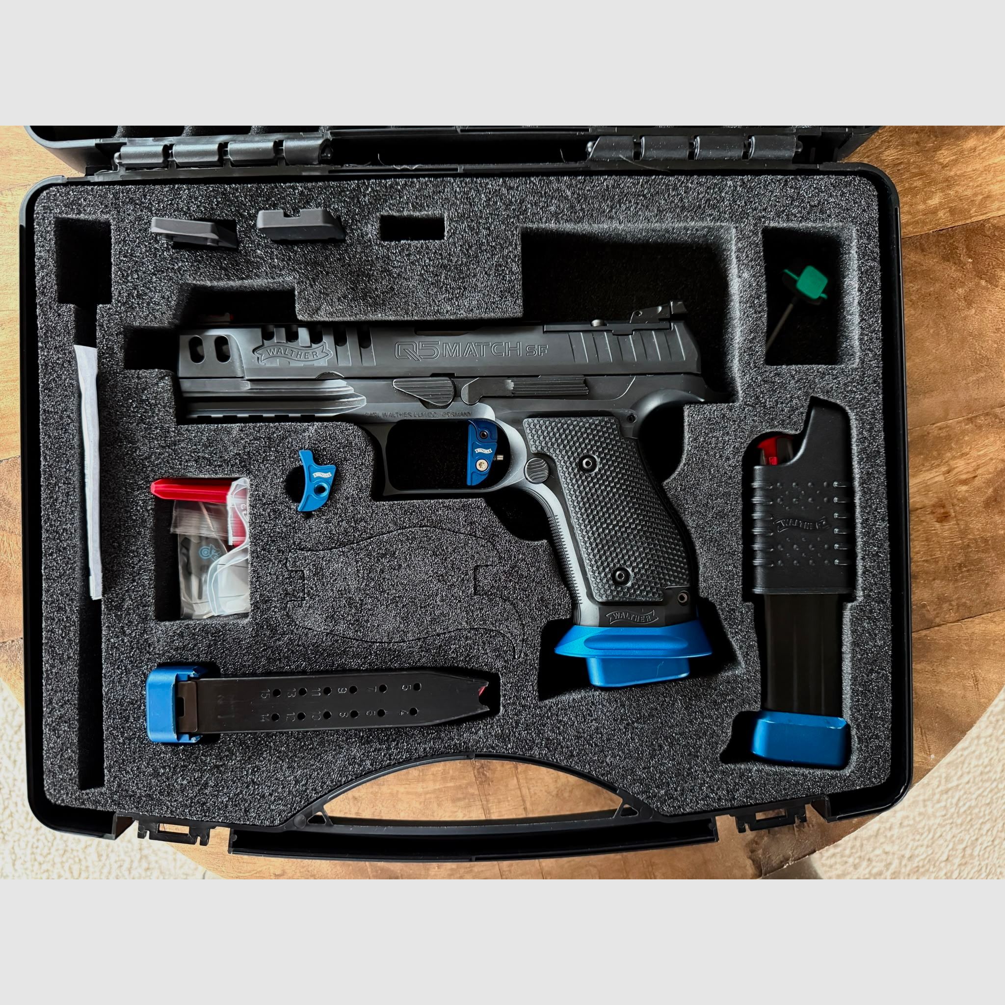 Walther Q5 Match SF Expert 9mm Luger – Telaio in acciaio - Ottime condizioni – solo 1800 €, immagine 3 di 4