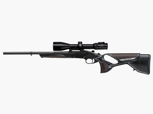 Offre complète Blaser K95 Ultimate Carbon cuir incluant l'optique