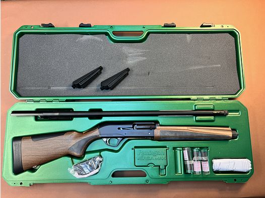 Neuwaffe! SLF Remington Versa Max Holz 12/89 im Koffer + Slug Lauf neuwertig!