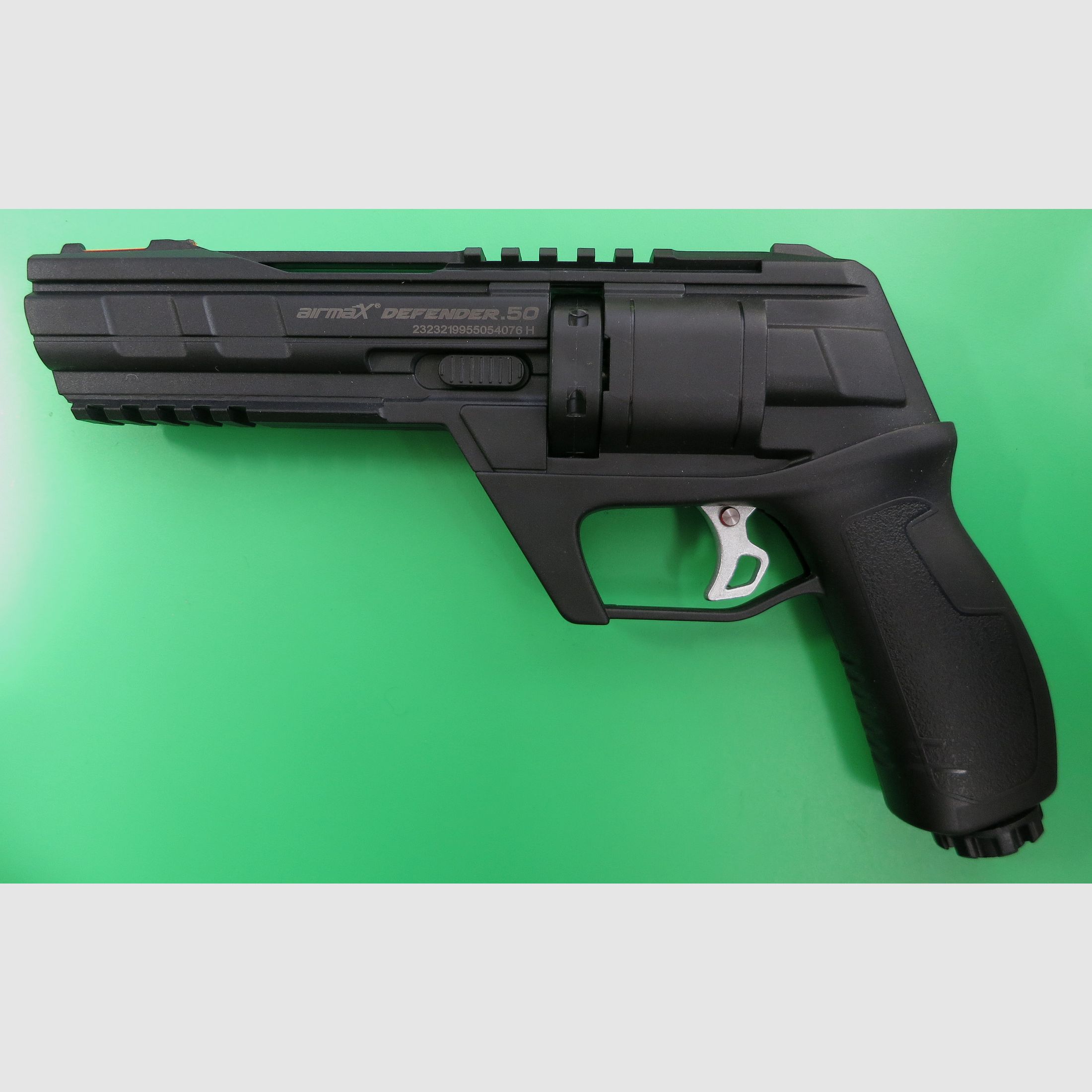 Home Defense Revolver, AirmaX Defender Co2-Revolver, Kal .50 Defense Training Marker  #21