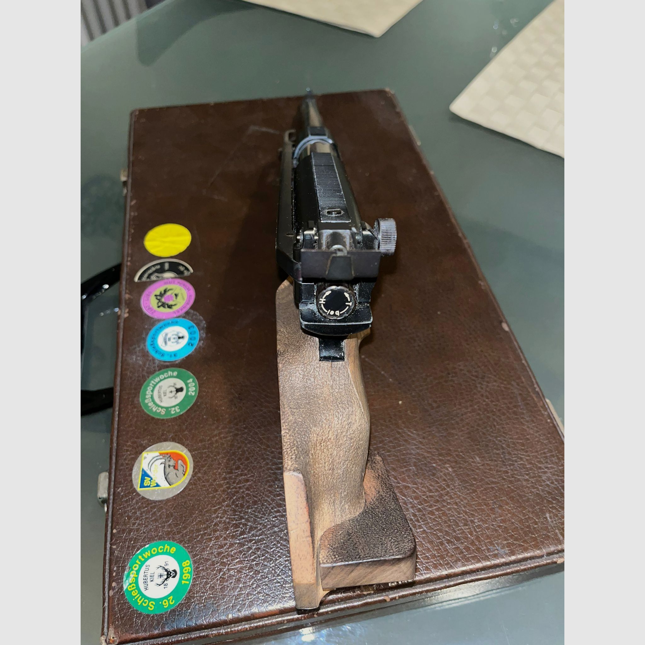 Feinwerkbau Mod. 65 4,5/.177, Federdruck / Seitenspanner