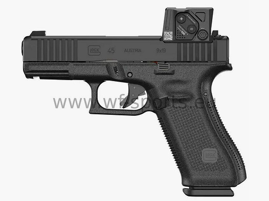 Glock HalbSL Pist, GLOCK G45 A-CUT COA Combo