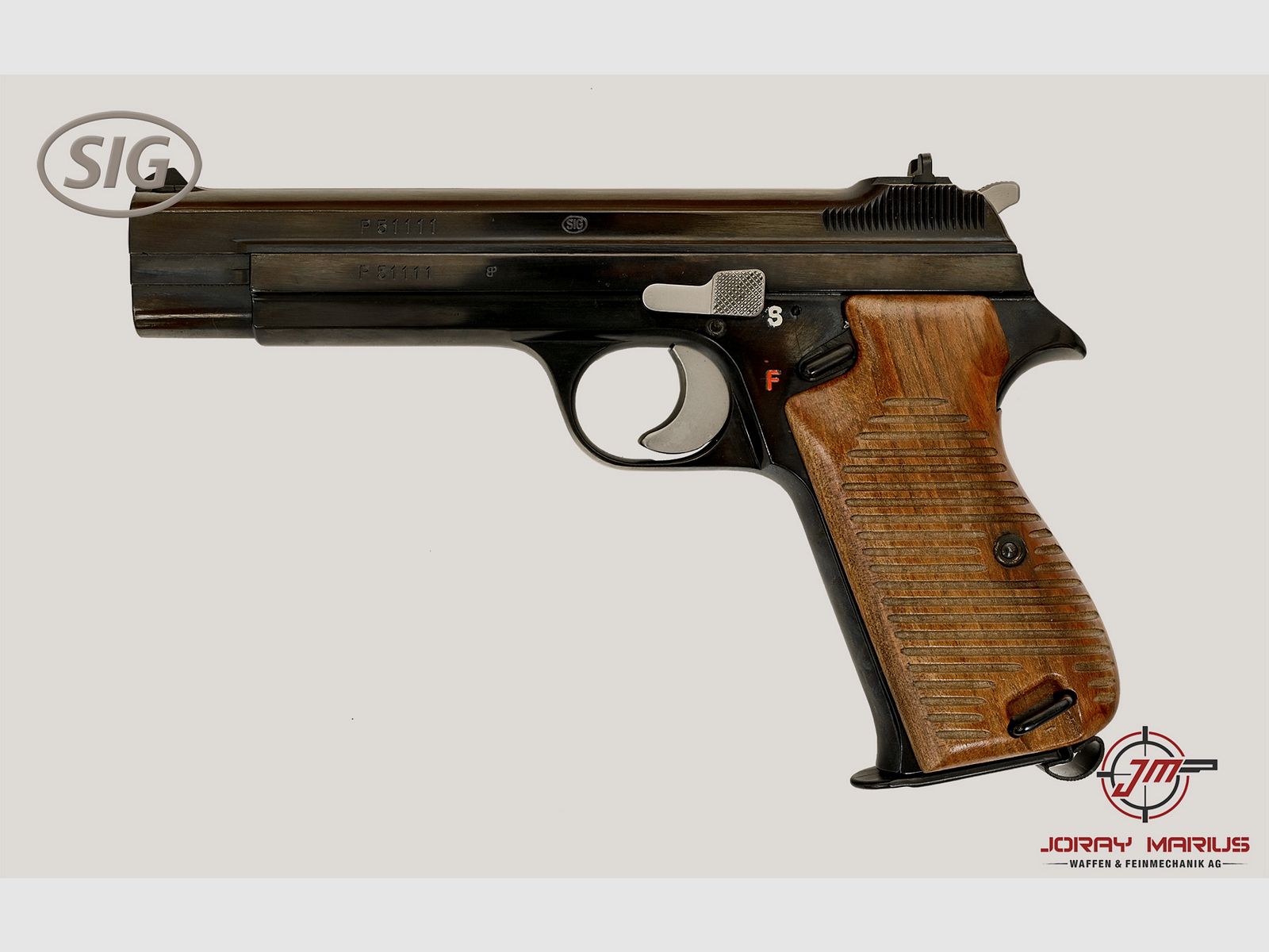 SIG P210-1 Privatserie 9mm Para – poliert, Bild 2 von 2