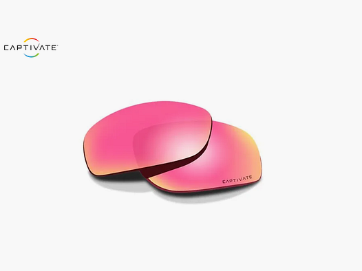 Wiley X Affinity lenses in Captivate Polarized Rose Gold Mirror
