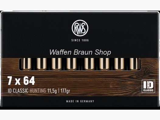 RWS 7X64 ID 11,5G 20ER