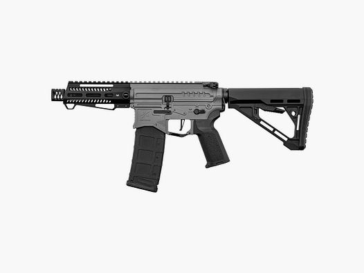R15 mod 1 Replica Zion Arms - Zwart/Grijs - Korte of Lange Handguard - Precisie en Duurzaamheid voor Sport Schieten
