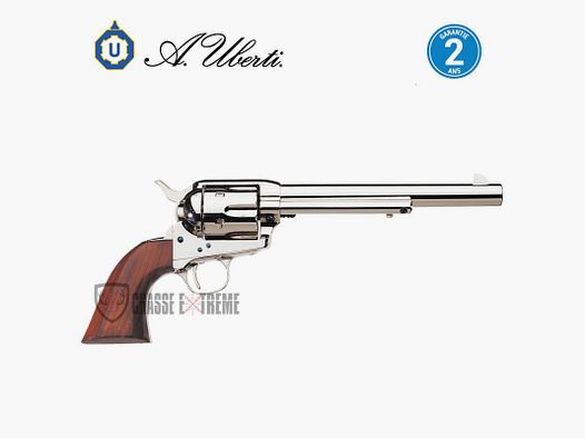 Revolver UBERTI 1873 Single Action Cattleman Kal. 9mm Blanc