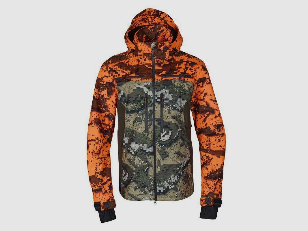 SWEDTEAM Men's Ridge 3 Hunting Jacket Desolve Fire/Veil - Size: 52