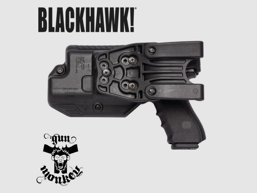 Blackhawk Pistolenholster für Glock 17/22/31 Epoch Level 3 Molded Light Bearing Holster rechts (44E000BK-R), Bild 2 von 2
