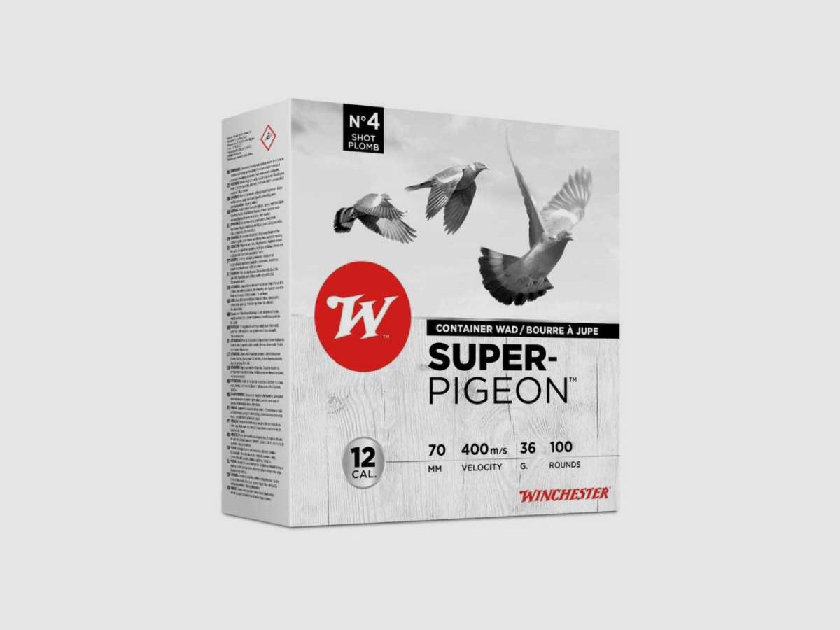 CARTOUCHES 12/70 SUPER PIGEON 36G PB4 x 100