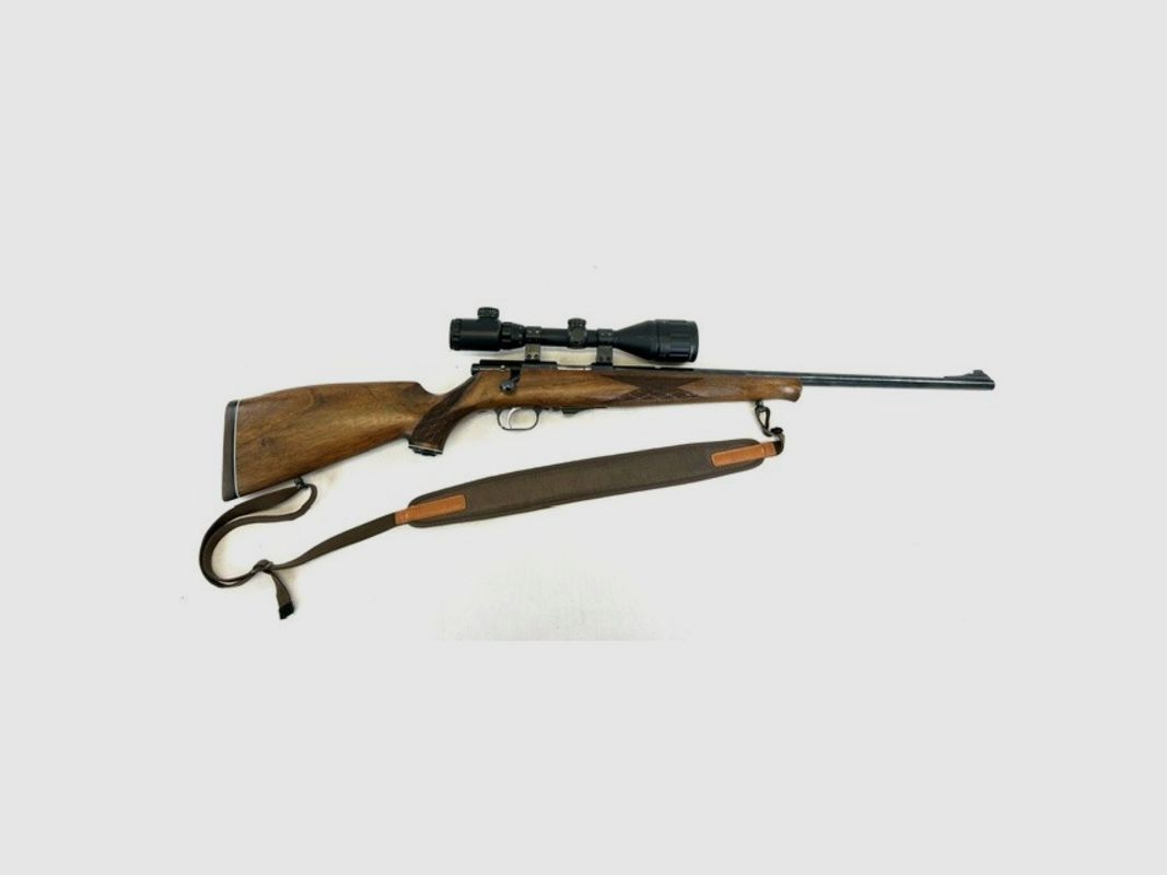 Weihrauch Hw 60 J Kal. .22 Mag mit Leapers Zielfernrohr 3-9×50 AO Mil Dot IR gebraucht, Bild 1 von 5