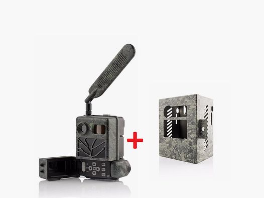 ZEISS Secacam 3 Caméra de Chasse Sans Fil + Ensemble Boîtier Métallique