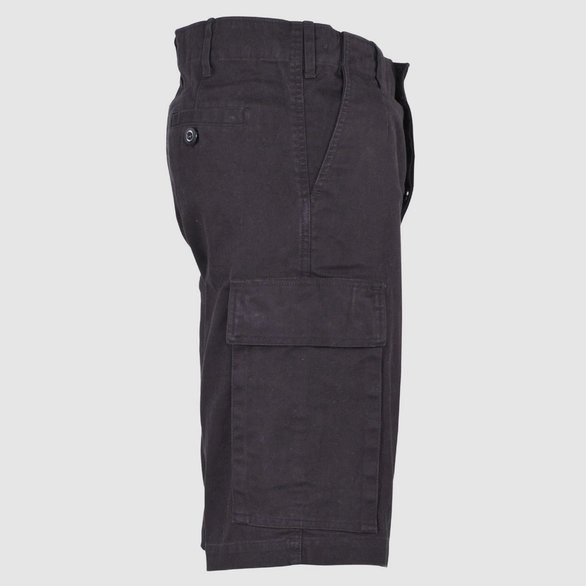 MFH BW Moleskin-Bermuda, schwarz-stonewashed 2XL Schwarz