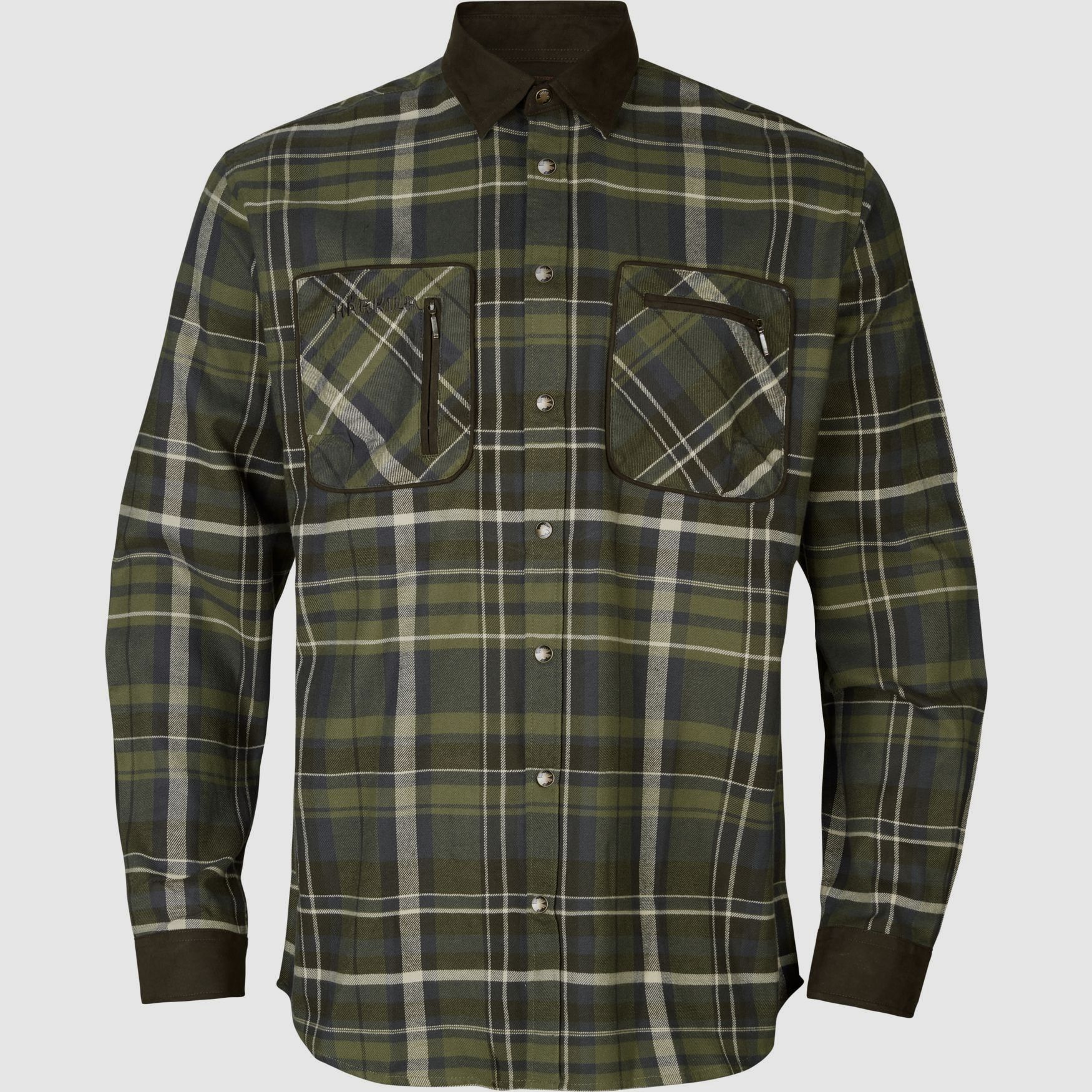 Härkila Pajala Shirt Men Olive Check L
