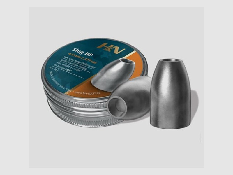 H&N - Luftgewehrmunition H&N Slug - 400 Diabolo Kal. 4,5 mm / .177 - Versandkostenfrei