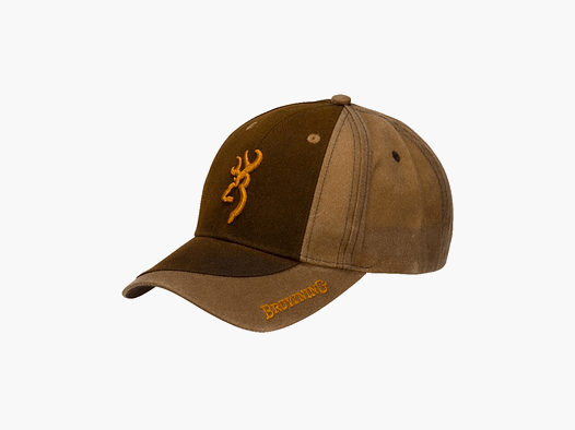 HAT – BROWNING – CAP TWO TONE DARK BROWN