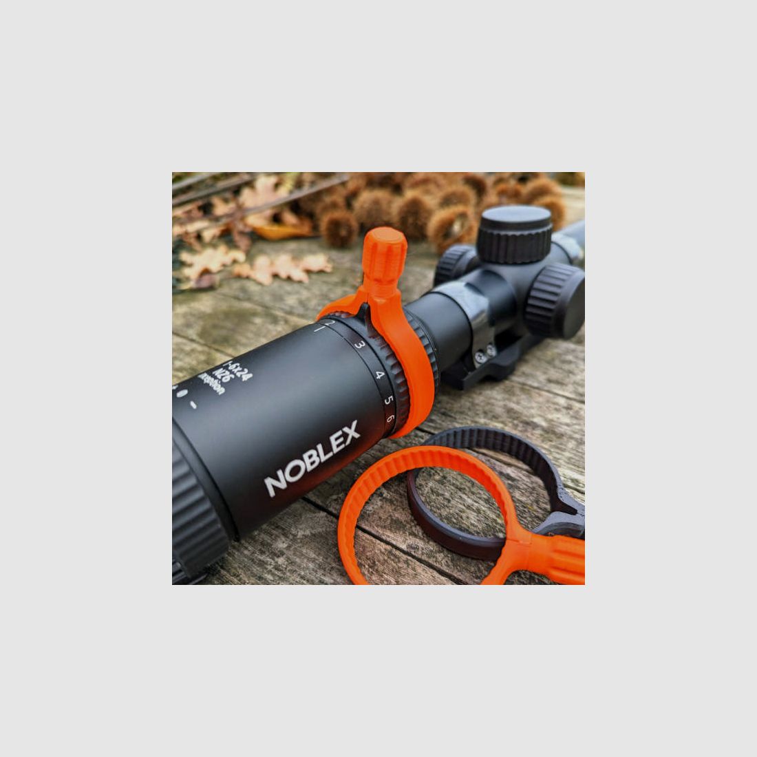 Pour Noblex NZ6 : levier de réglage rapide pour le réglage de l'agrandissement