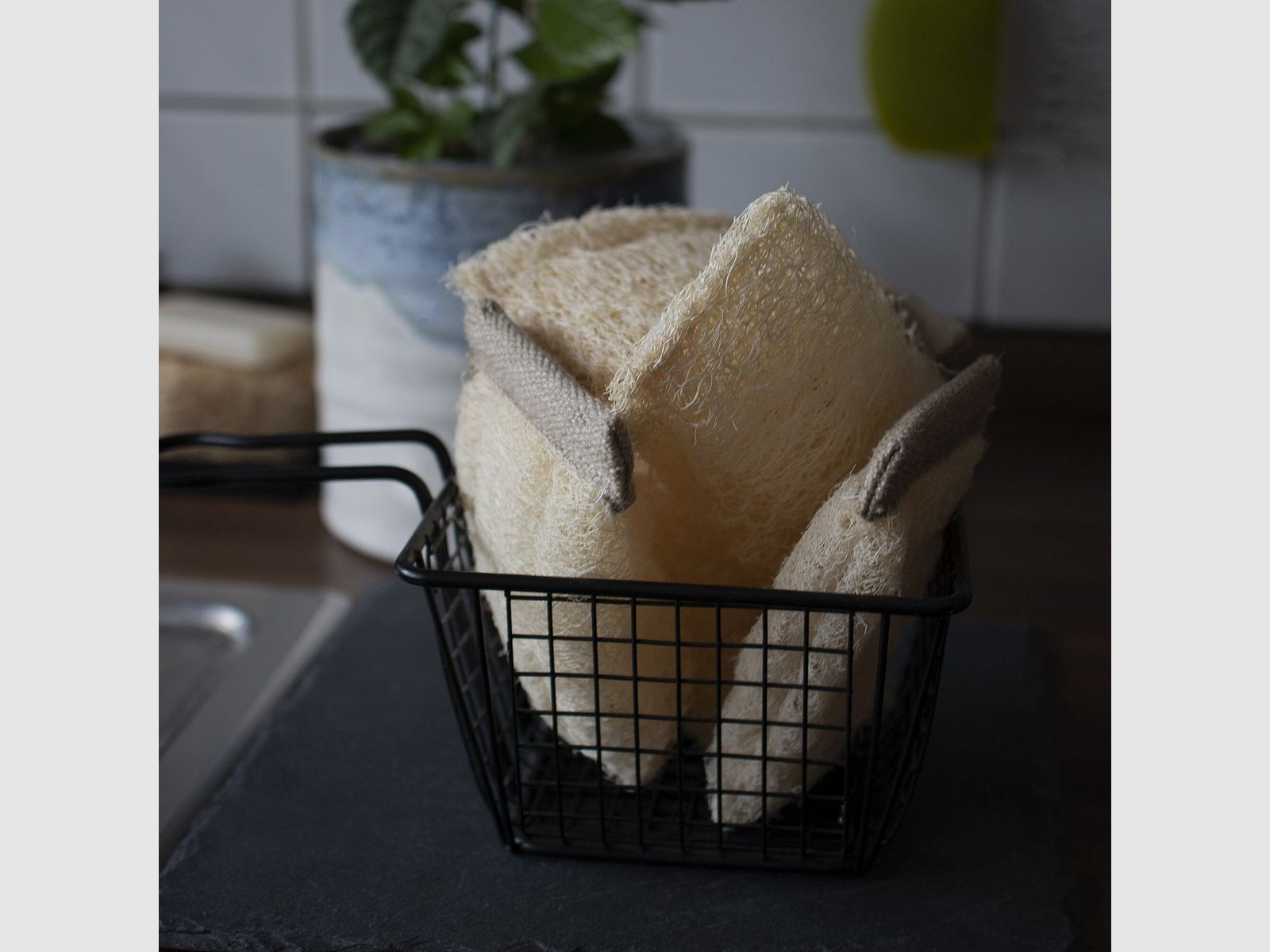 Clearo Spugna Luffa e Supporto per Detergenti Solidi, immagine 9 di 12