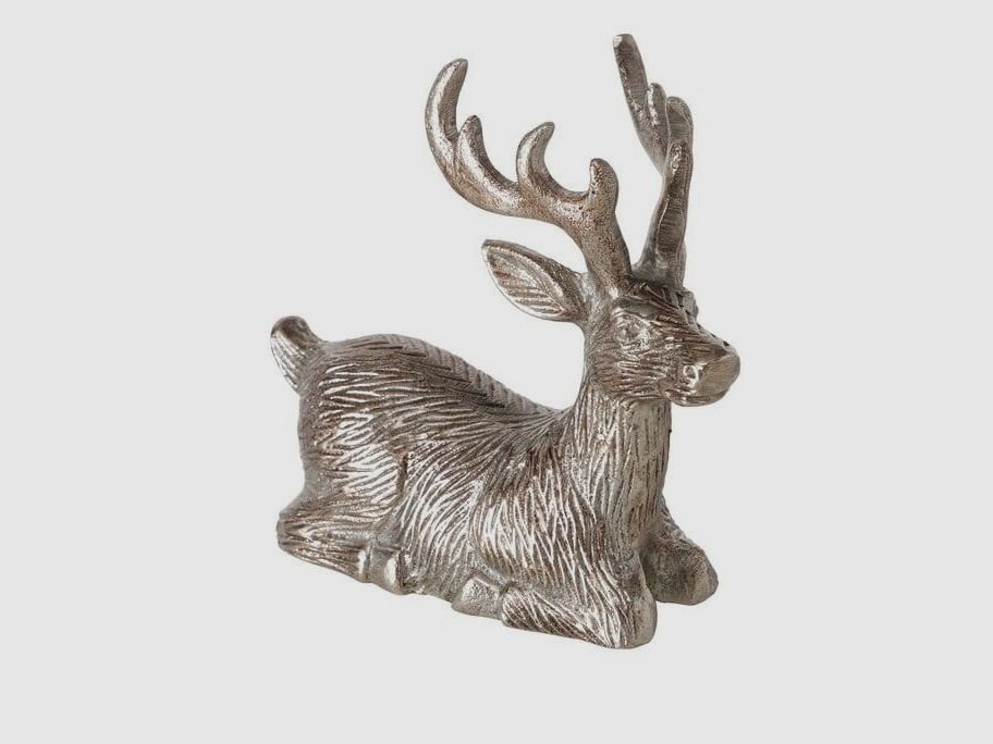 LivingActive Antiki Figur Hirsch liegend