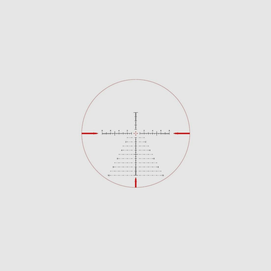 KECK Optics RS Precision - 5-25x56 FFP, IR-G2A reticle, 34mm tube