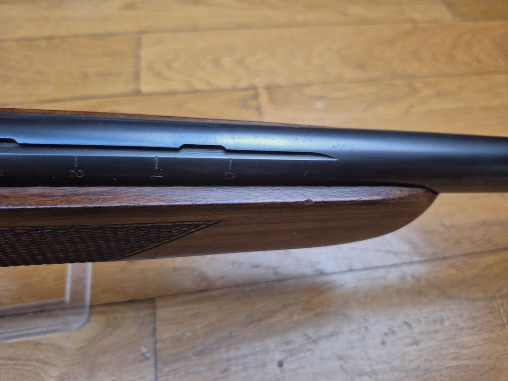 Sehr schöne Wettbewerbsbüchse Mauser ES 350 B – III. Reich – Modell Meisterschaftsbüchse – 22LR – Waffe aus Ende 1936 – Mono-Nummer – Mauser Diopter – Prächtiger Zustand quasi museal – TBE++, Bild 21 von 48