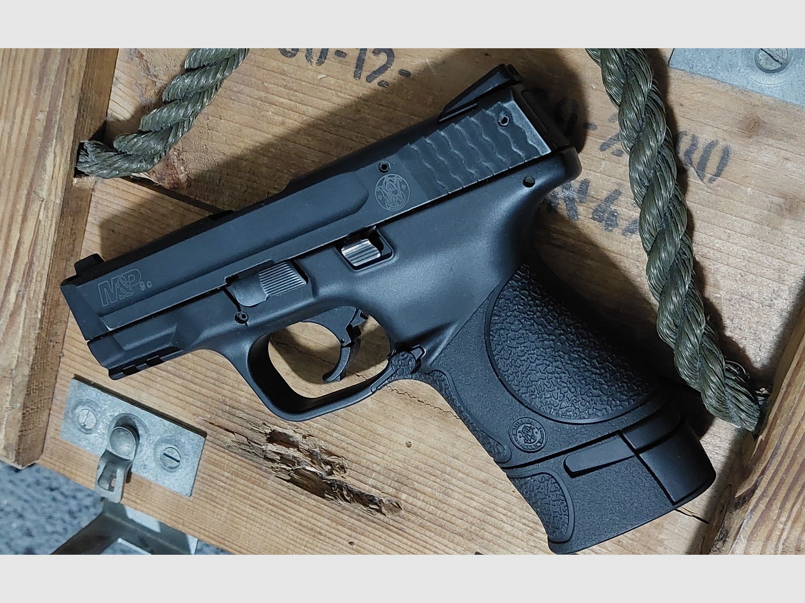 Smith&Wesson M&P9c 9 mm P.A.K (PTB 984) MP 9 MP9 MP9c Schreckschuss keine Walther Glock HW94 Colt