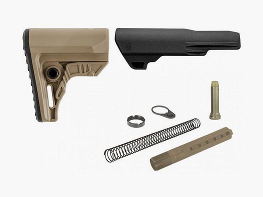 UTG PRO AR15 OPS Ready S4 Schulterstützen-Set, FDE