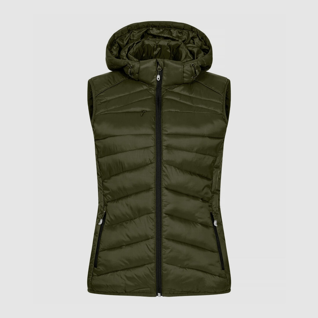 Clique Idaho Vest Women Fog Green